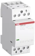 Модульный контактор ESB ABB 25-40N-01 25А АС-1, 4НО, катушка 24В AC/DC