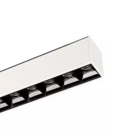 Arlight Светильник MAG-LASER-45-L320-12W Warm3000 (WH, 15 deg, 24V) (IP20 Металл, 3 года)