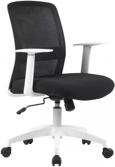 Кресло Cactus CS-WMC333-BK, обивка: сетка/ткань, цвет: черный/черный