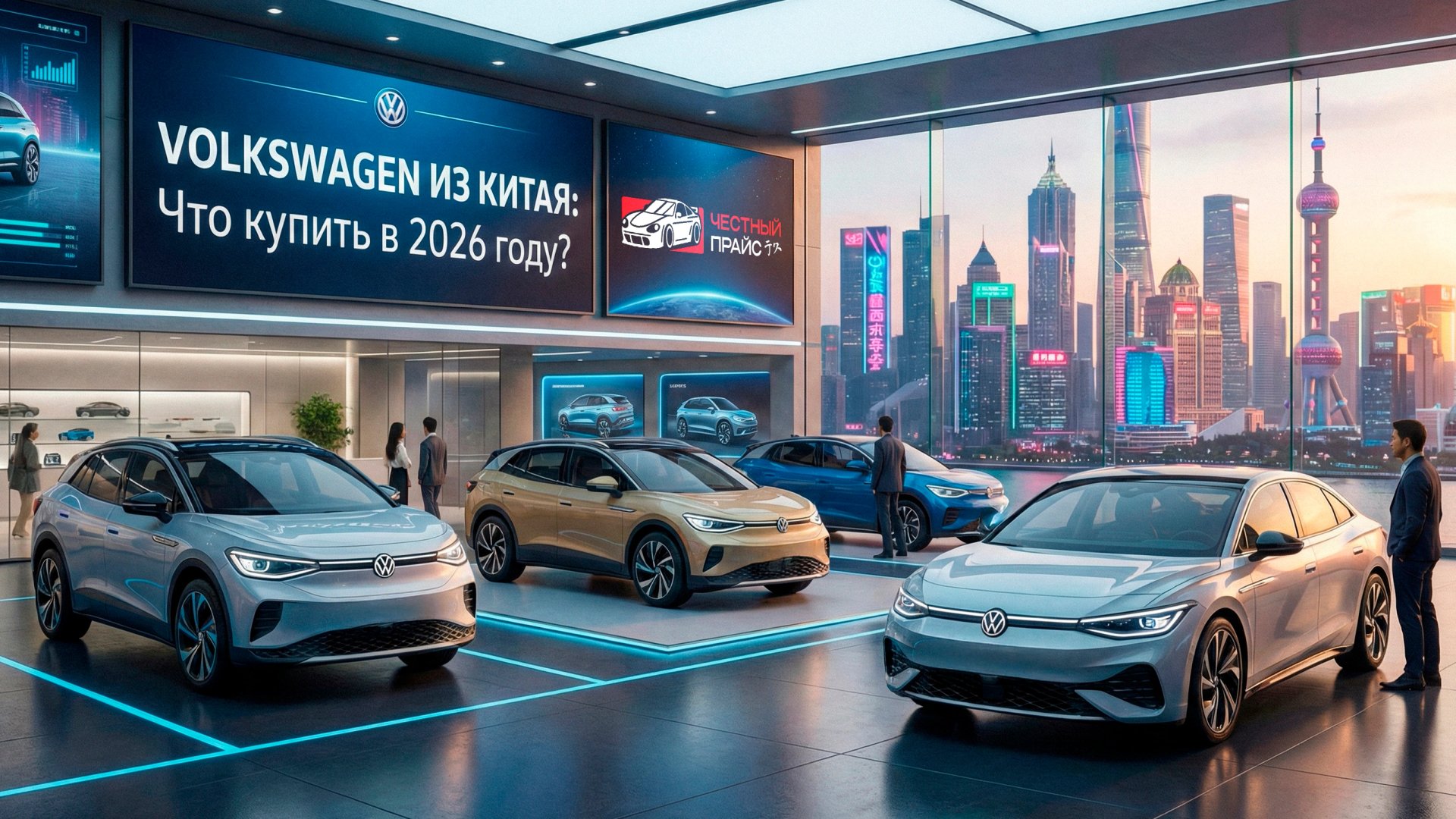 VOLKSWAGEN ИЗ КИТАЯ: Что купить в 2026 году?