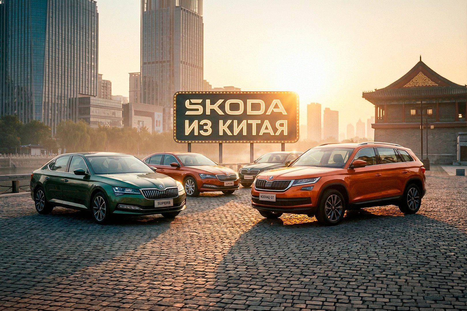 SKODA ИЗ КИТАЯ: Что купить в 2026 году?