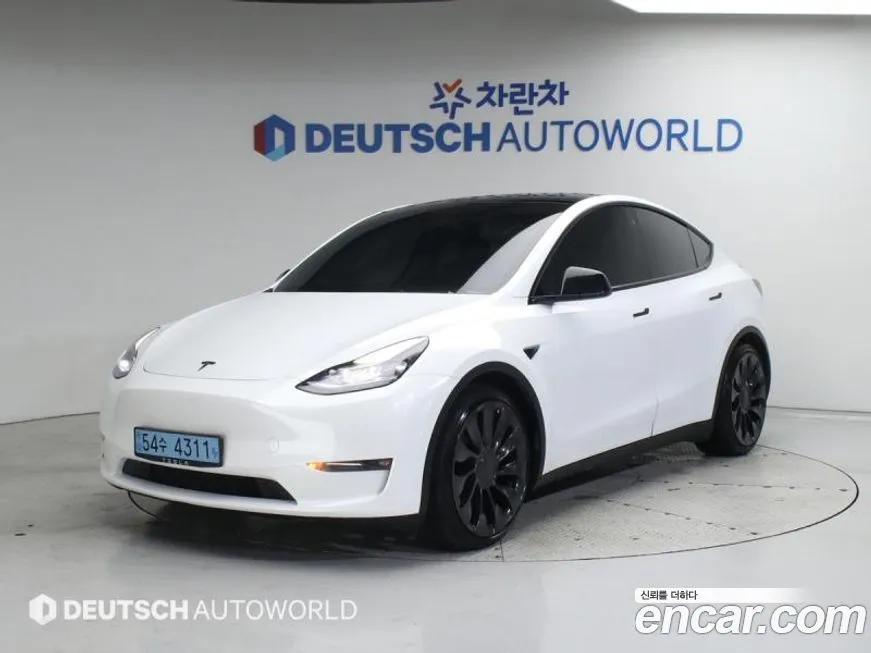 Tesla Model Y 2021 из KR, фото 1