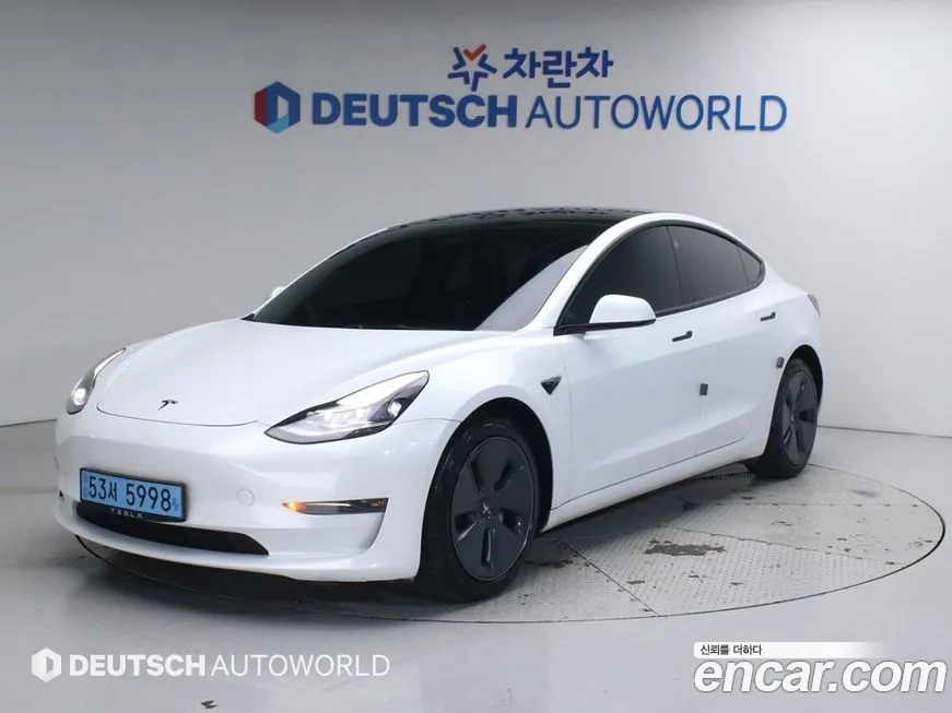 Tesla Model 3 2022 из KR, фото 1