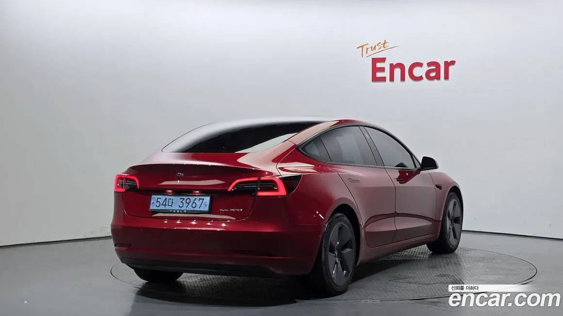 Tesla Model 3 2022 из KR, фото 2