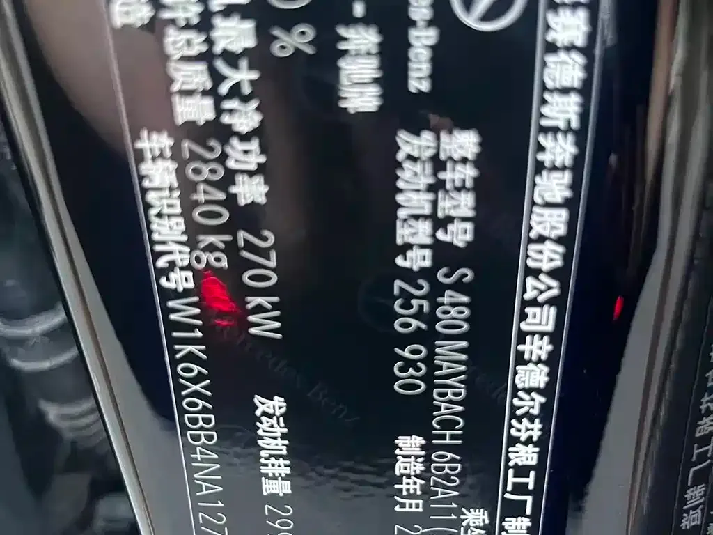 Mercedes-Benz S-Class 2022 из CN, фото 10