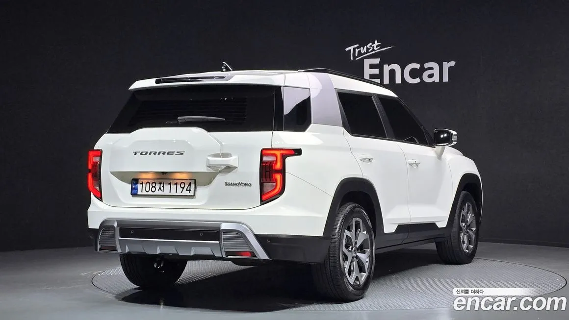 KG Mobility (Ssangyong) Torres 2023 из KR, фото 2