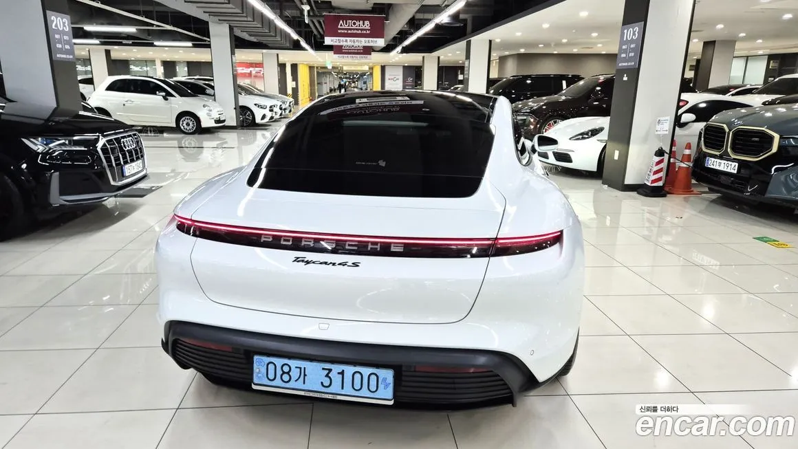 Porsche Taycan 2023 из KR, фото 4