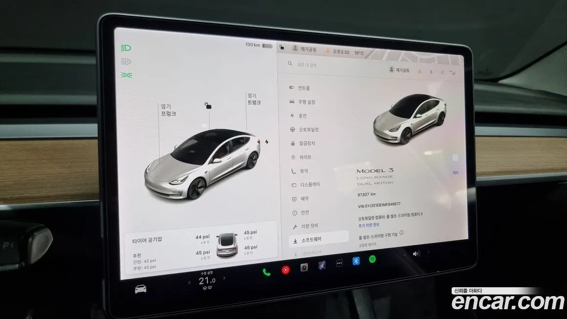 Tesla Model 3 2021 из KR, фото 8