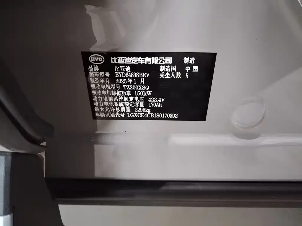 BYD PLUS New Energy 2025 из CN, фото 5