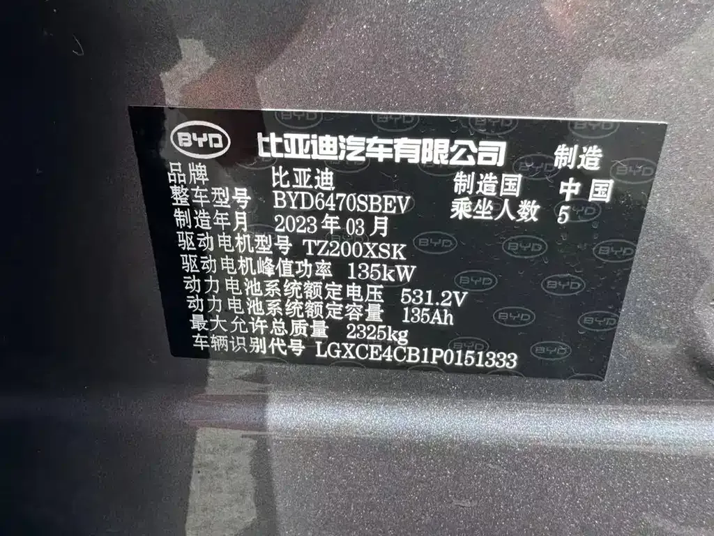 BYD PLUS New Energy 2023 из CN, фото 10