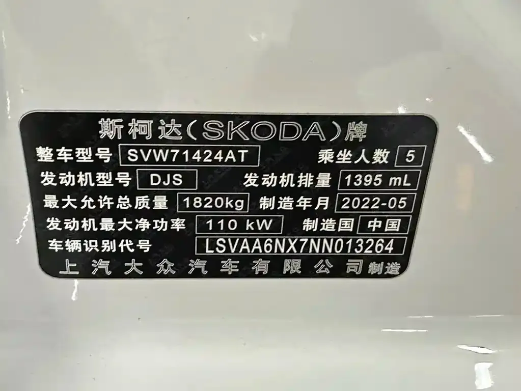 Skoda Octavia 2022 из CN, фото 6