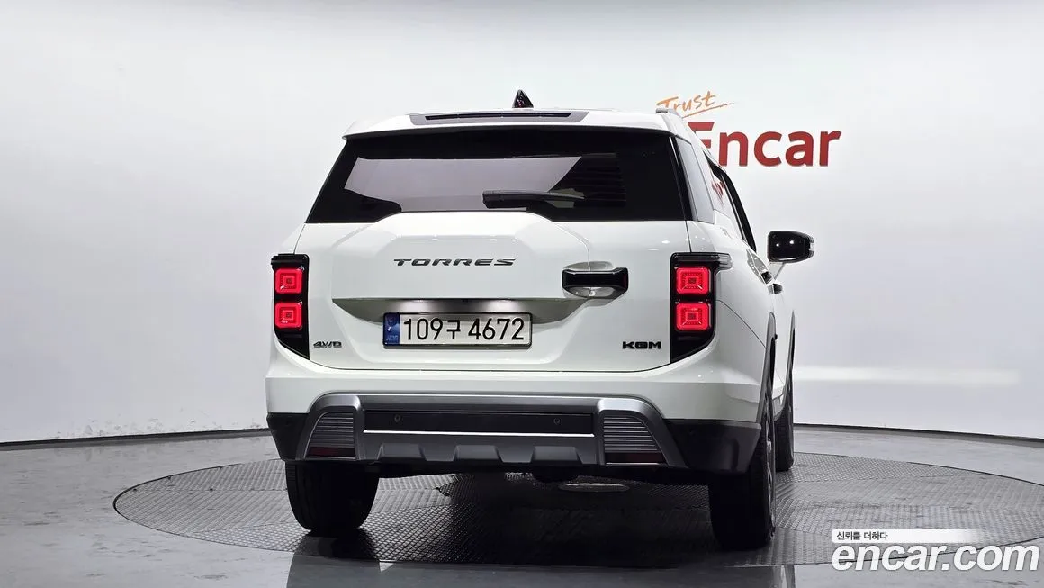 KG Mobility (Ssangyong) Torres 2023 из KR, фото 4