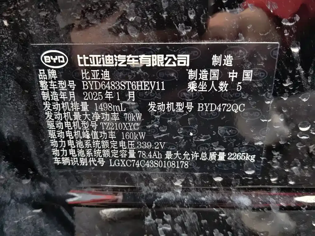 BYD PLUS New Energy 2025 из CN, фото 9