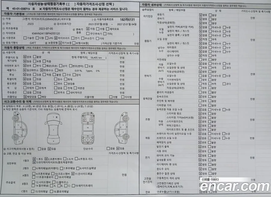 Hyundai Grandeur 2023 из KR, фото 2