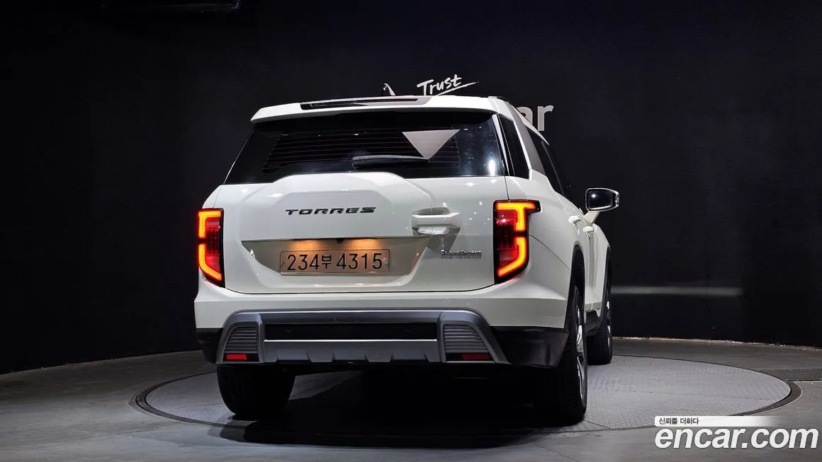KG Mobility (Ssangyong) Torres 2023 из KR, фото 4