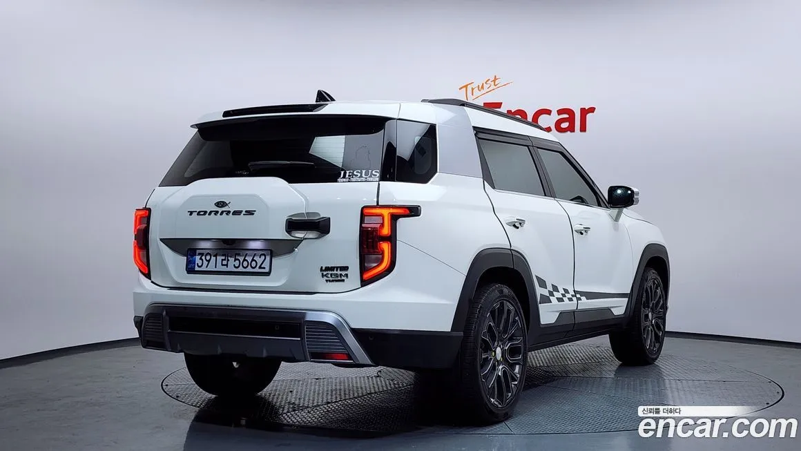 KG Mobility (Ssangyong) Torres 2023 из KR, фото 2