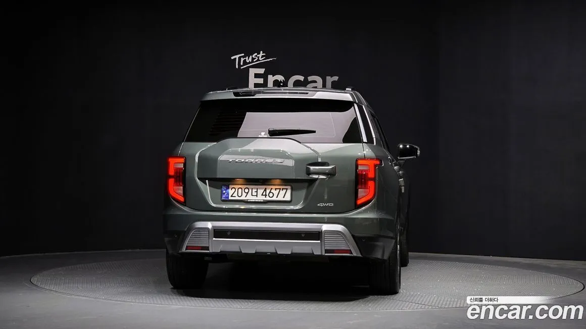 KG Mobility (Ssangyong) Torres 2023 из KR, фото 4