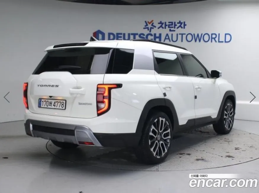 KG Mobility (Ssangyong) Torres 2023 из KR, фото 2