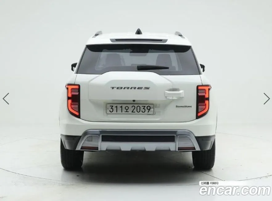 KG Mobility (Ssangyong) Torres 2023 из KR, фото 5