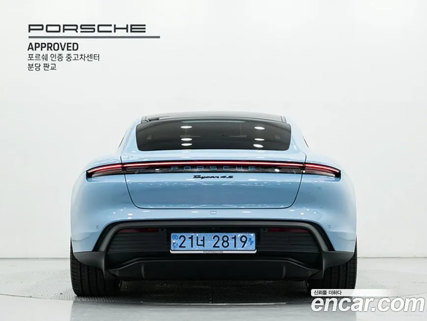 Porsche Taycan 2024 из KR, фото 4