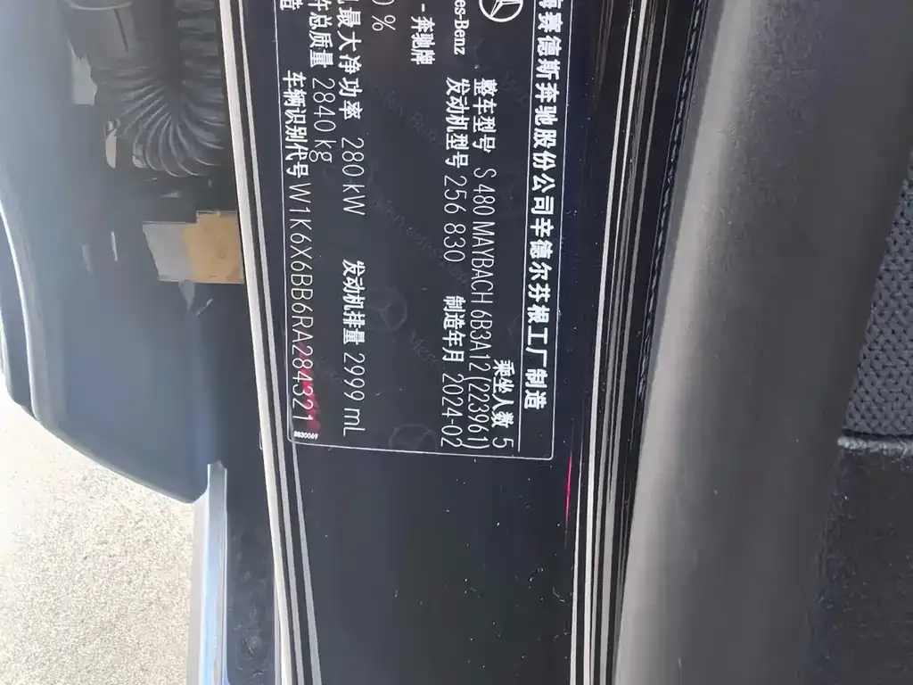 Mercedes-Benz S-Class 2024 из CN, фото 2