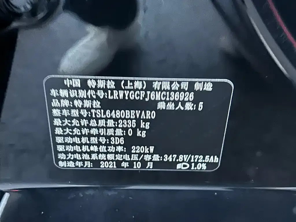 Tesla Model Y 2021 из CN, фото 6