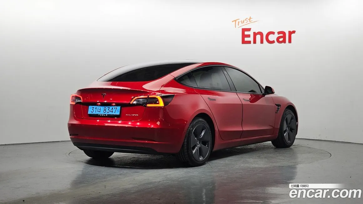 Tesla Model 3 2022 из KR, фото 2