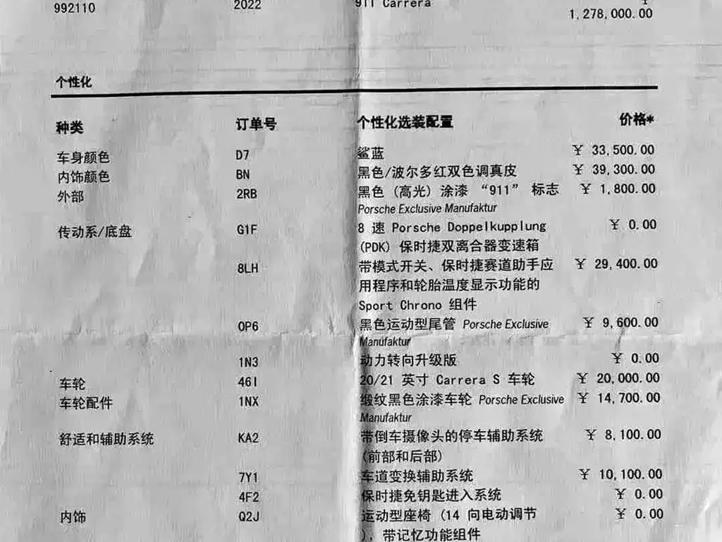 Porsche 911 2021 из CN, фото 9