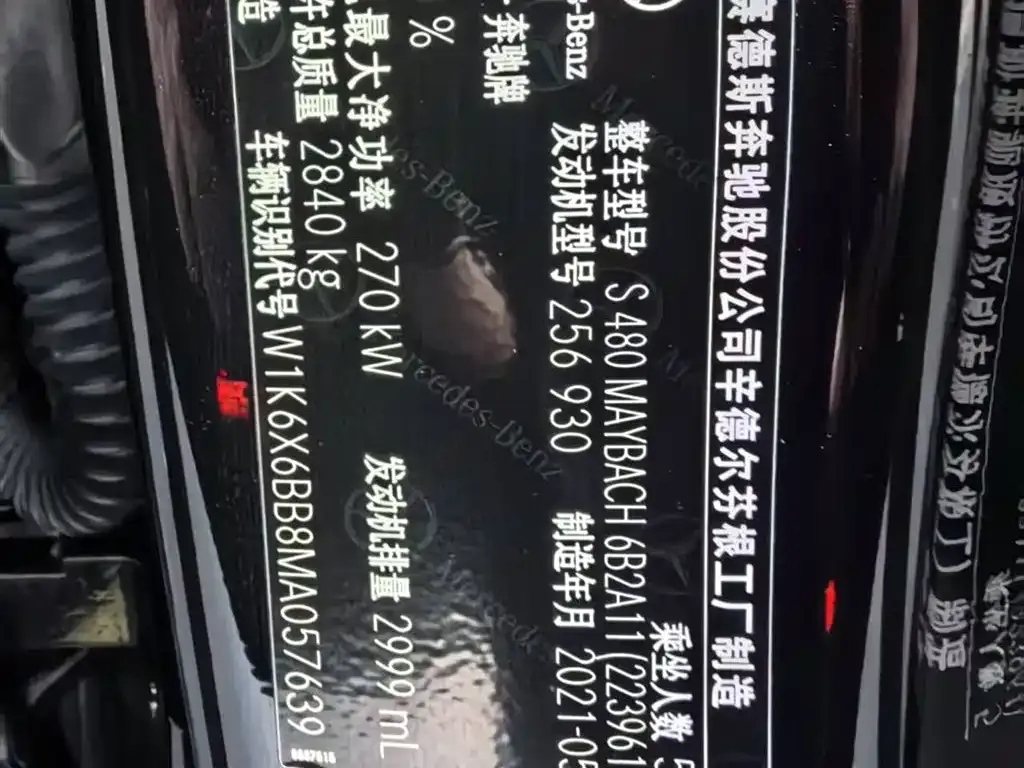 Mercedes-Benz S-Class 2022 из CN, фото 4
