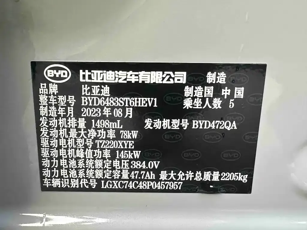 BYD PLUS New Energy 2023 из CN, фото 2