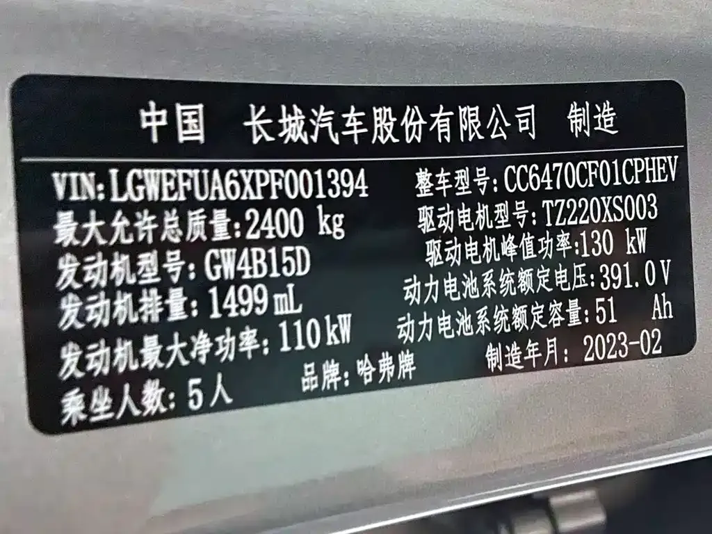 Haval H7 (Big Dog Plus) New Energy — фото 10