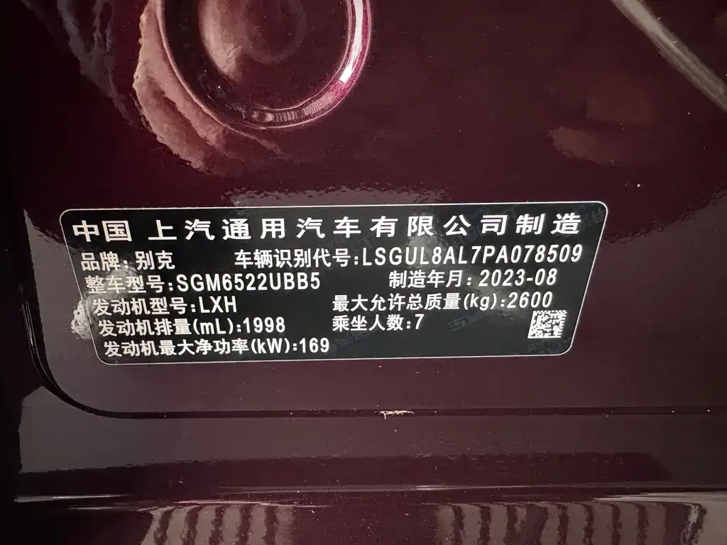 Buick GL8 2023 из CN, фото 6