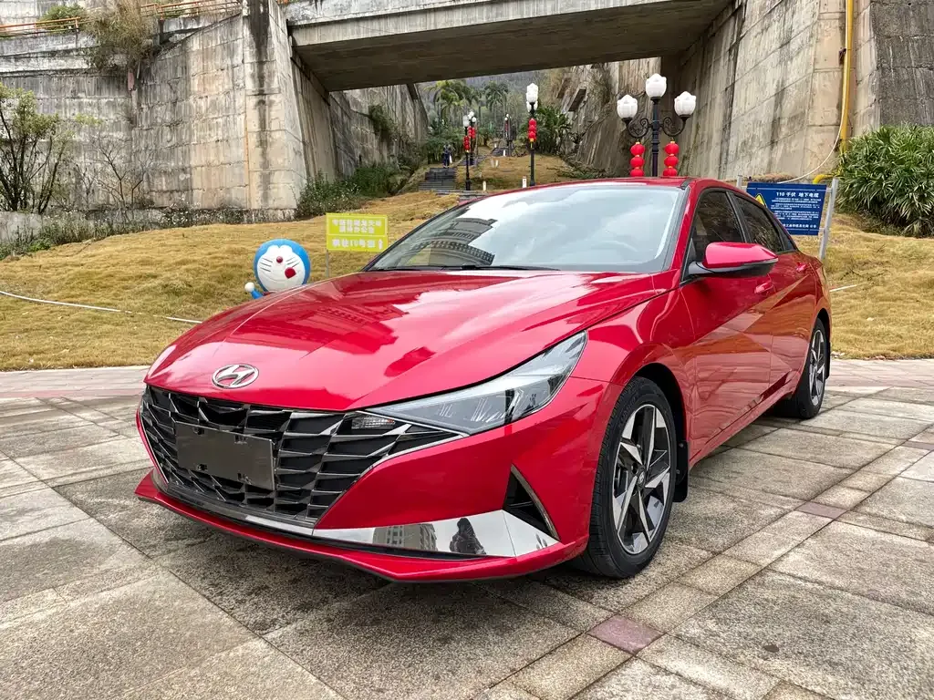 Hyundai Elantra 2021 из CN, фото 1