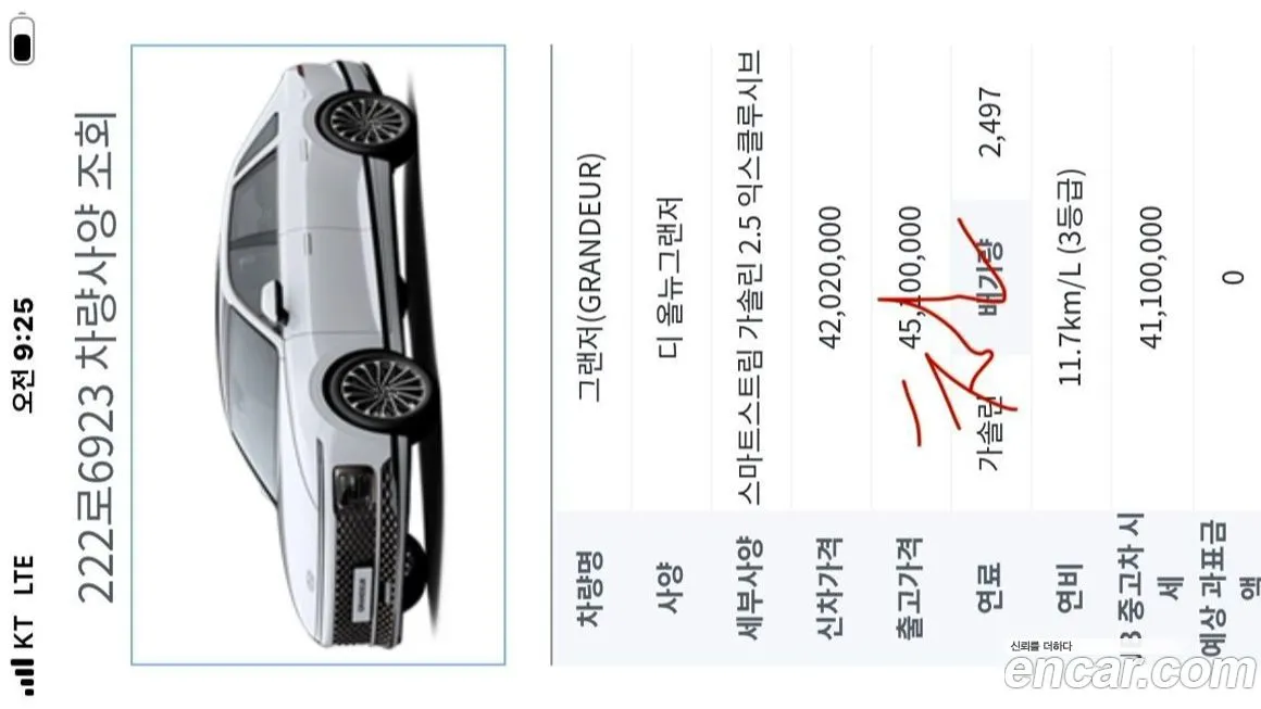 Hyundai Grandeur 2023 из KR, фото 2
