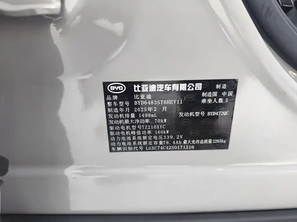 BYD PLUS New Energy 2025 из CN, фото 5