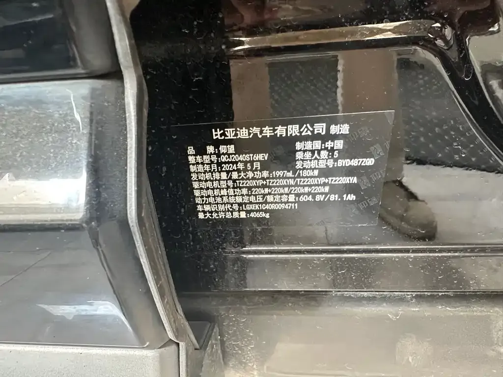 Yangwang U8 2024 из CN, фото 3