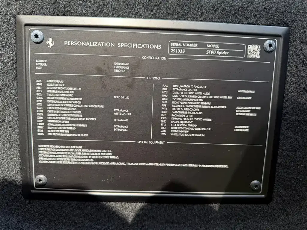 Ferrari SF90 2023 из CN, фото 7