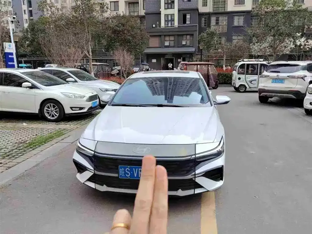 Hyundai Elantra 2024 из CN, фото 1
