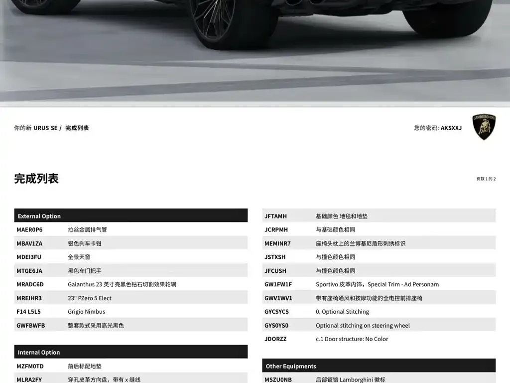 Lamborghini Urus SE 2025 из CN, фото 5
