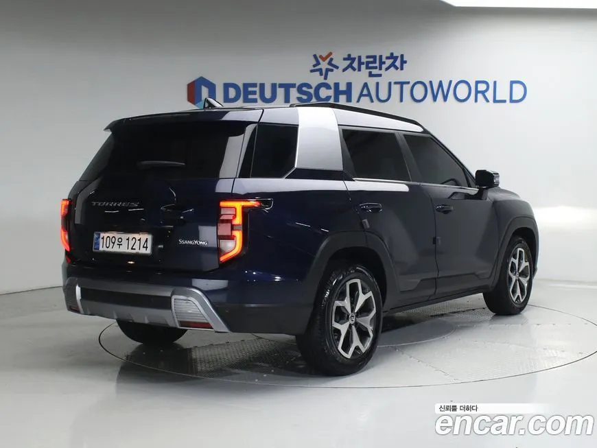 KG Mobility (Ssangyong) Torres 2023 из KR, фото 6