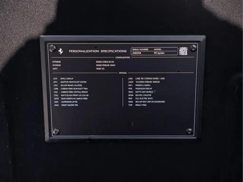 Ferrari F8 2021 из CN, фото 2