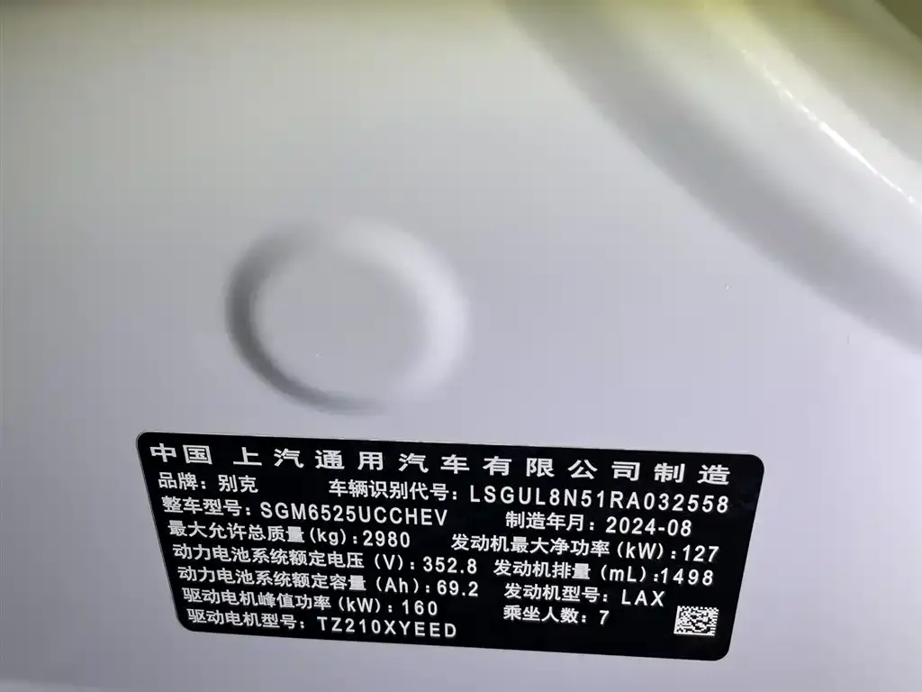 Buick GL8 Hybrid 2024 из CN, фото 6