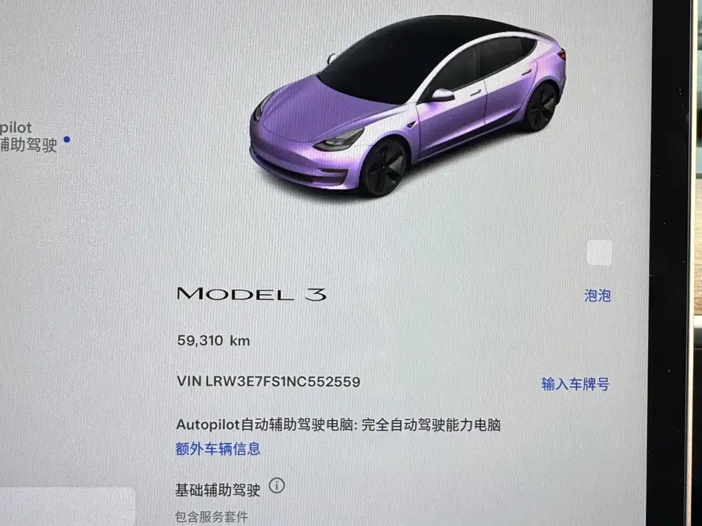 Tesla Model 3 2022 из CN, фото 9