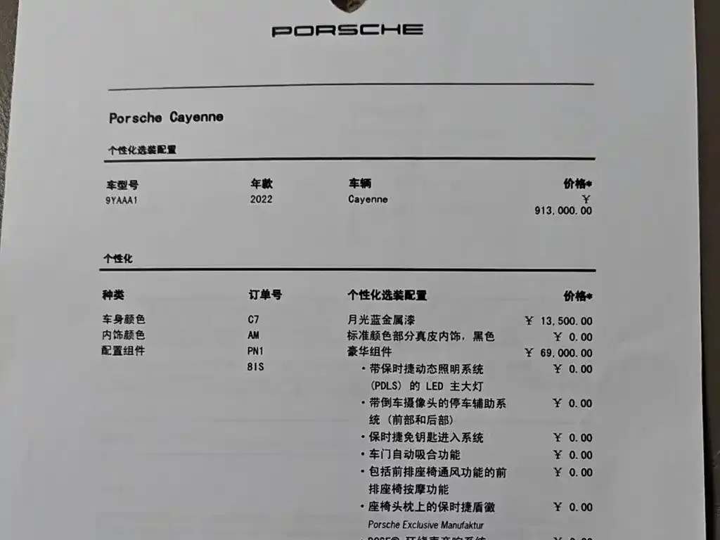 Porsche Cayenne 2022 из CN, фото 2