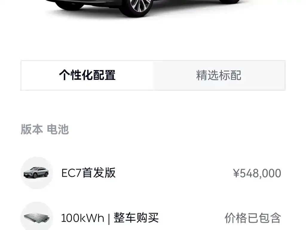 NIO EC7 2023 из CN, фото 4