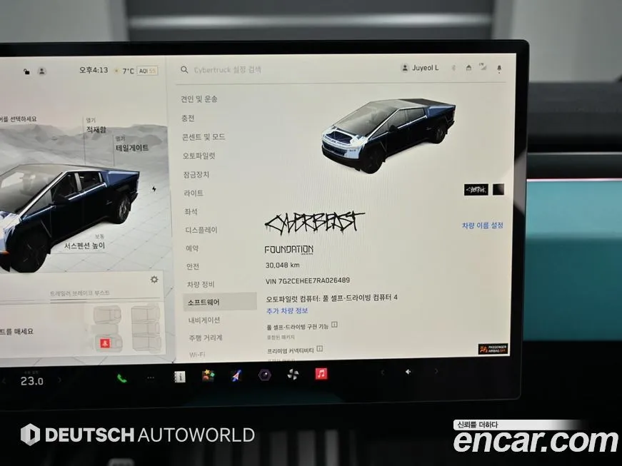 Tesla Cybertruck 2024 из KR, фото 3