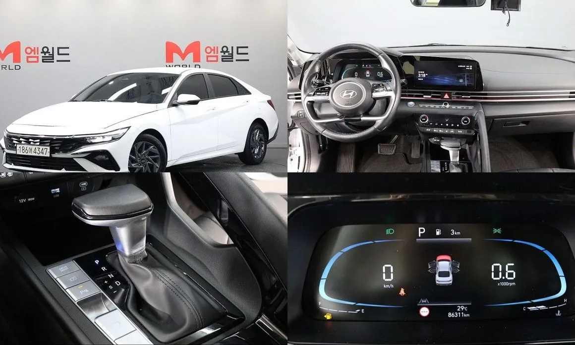 Hyundai AVANTE 2024 из KR, фото 1