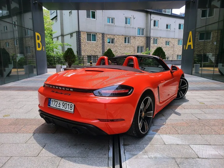 Porsche 718 2021 из KR, фото 6