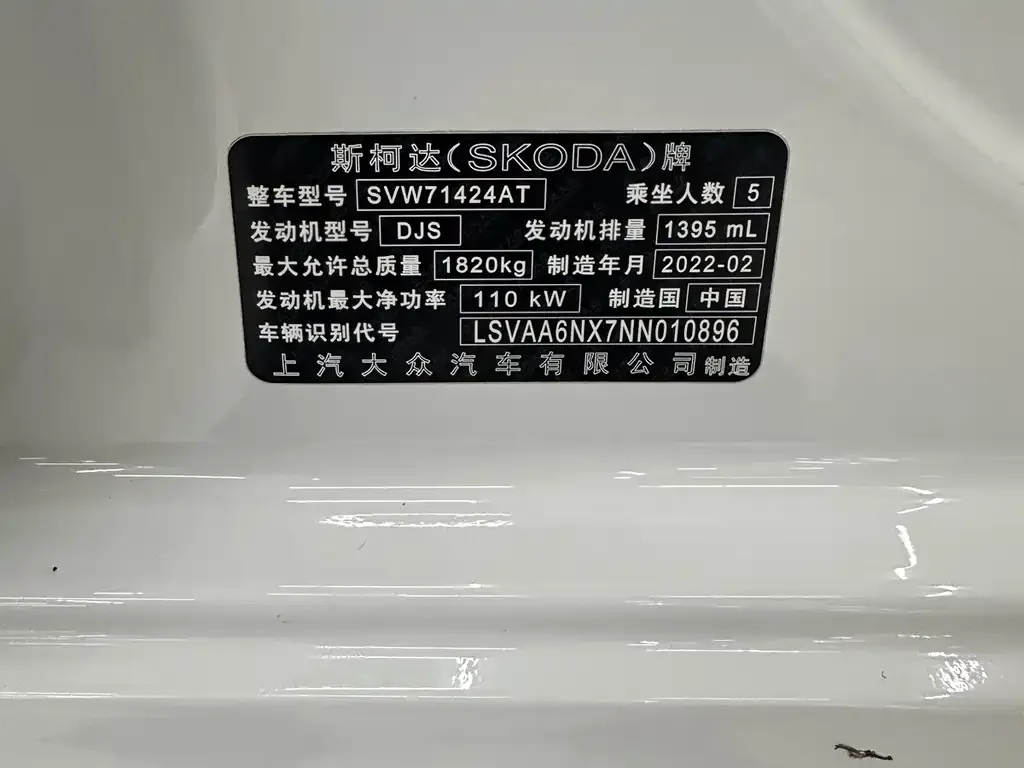 Skoda Octavia 2022 из CN, фото 2