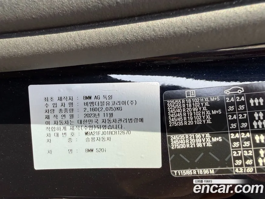 BMW 5-Series 2024 из KR, фото 8